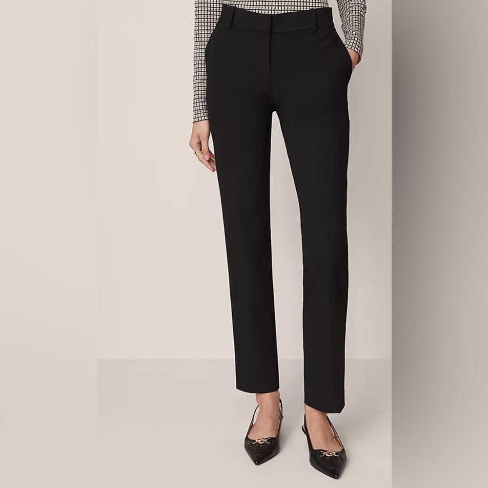 Ann Taylor Black Eva Ankle Pant